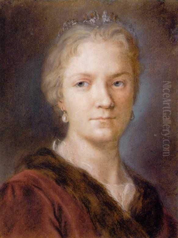 Self-portrait Oil Painting by Rosalba Carriera