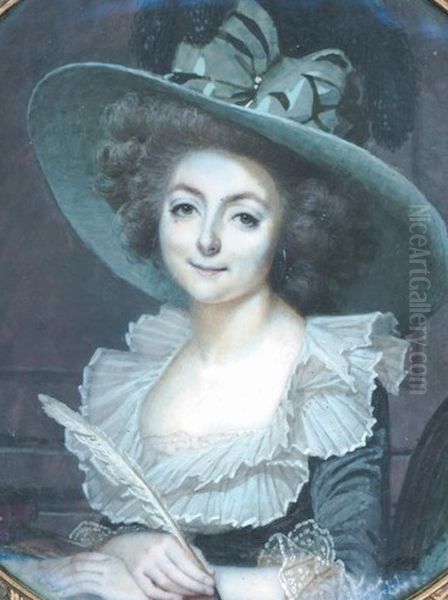 Self-portrait Oil Painting by Sophie de Condorcet
