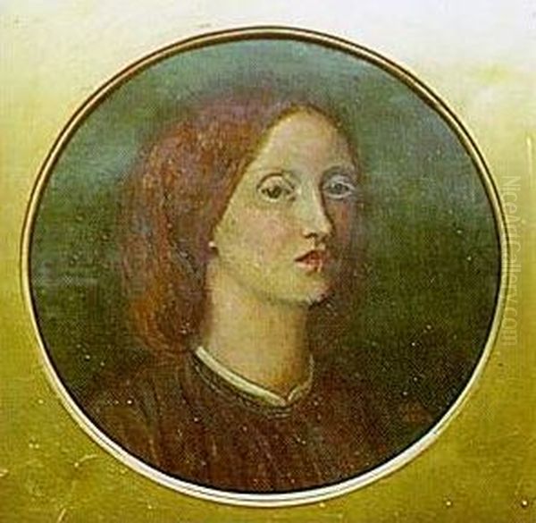 Self-portrait Oil Painting by Elizabeth Siddal