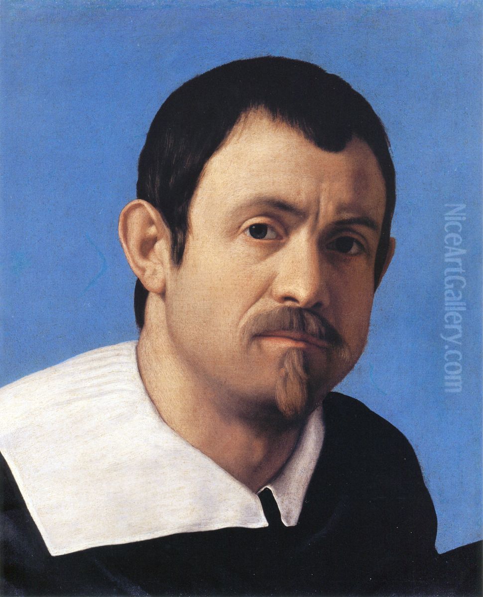 Self-portrait Oil Painting by Giovanni Battista Salvi da Sassoferrato