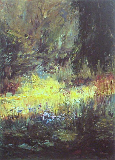 Springtime in France Oil Painting by Lucilio de Albuquerque
