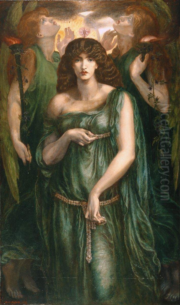 Astarte Syriaca Oil Painting by Dante Gabriel Rossetti