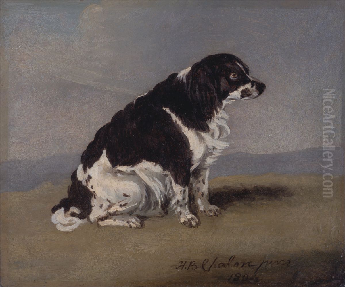 The Duchess of York's Spaniel Oil Painting by Henry Bernard Chalon