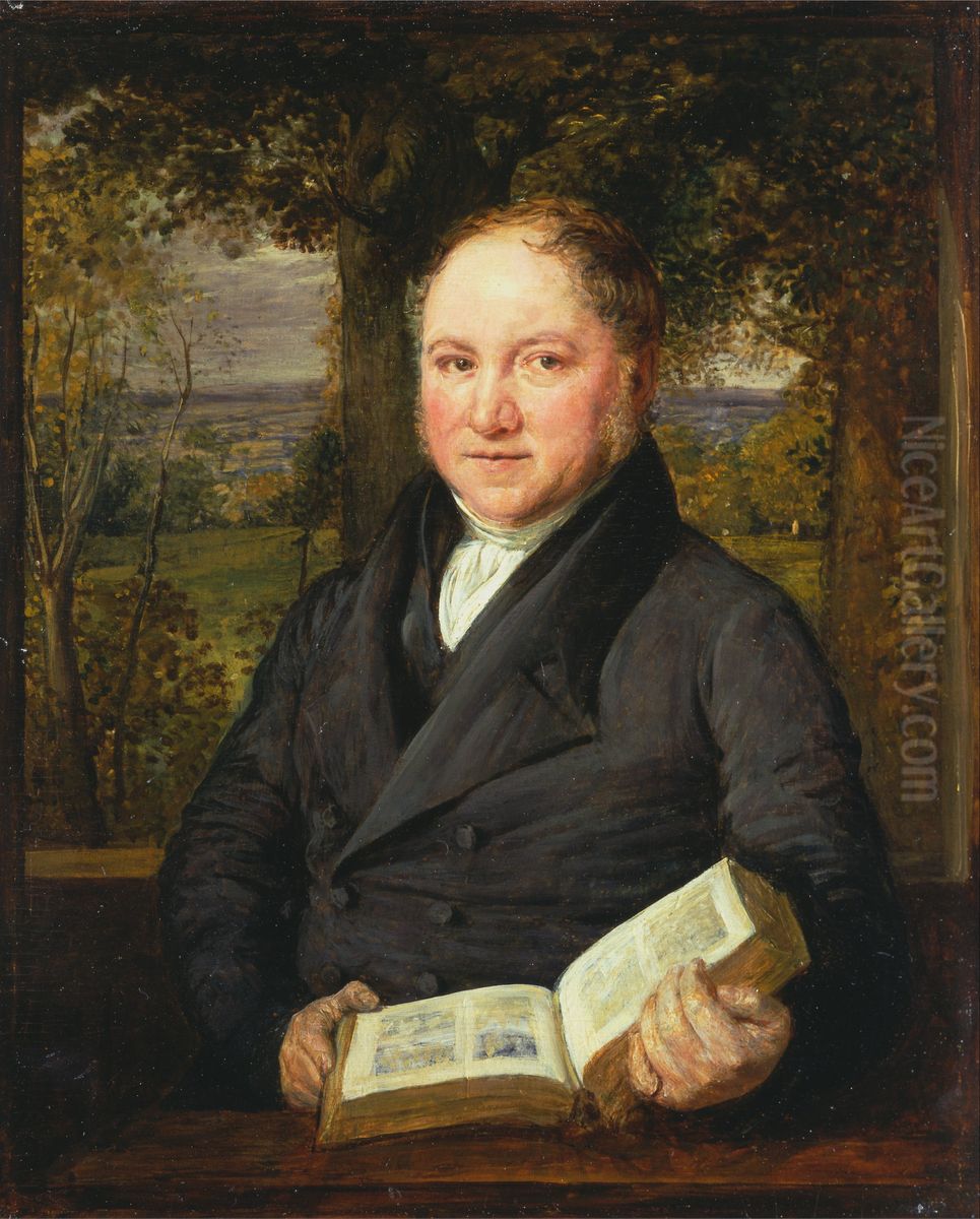 John Varley Oil Painting by John Linnell