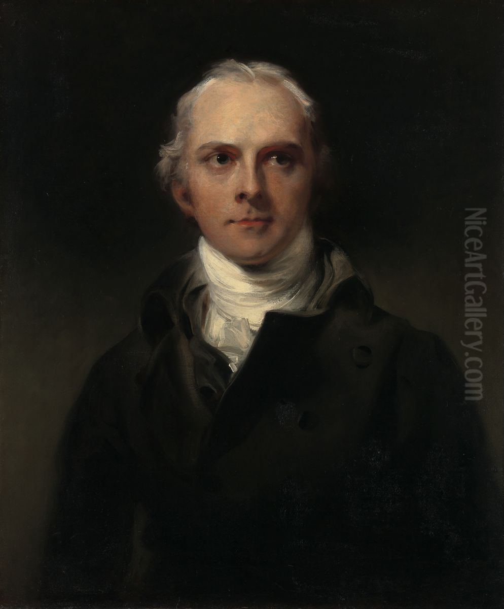 Samuel Lysons Oil Painting by Thomas Lawrence