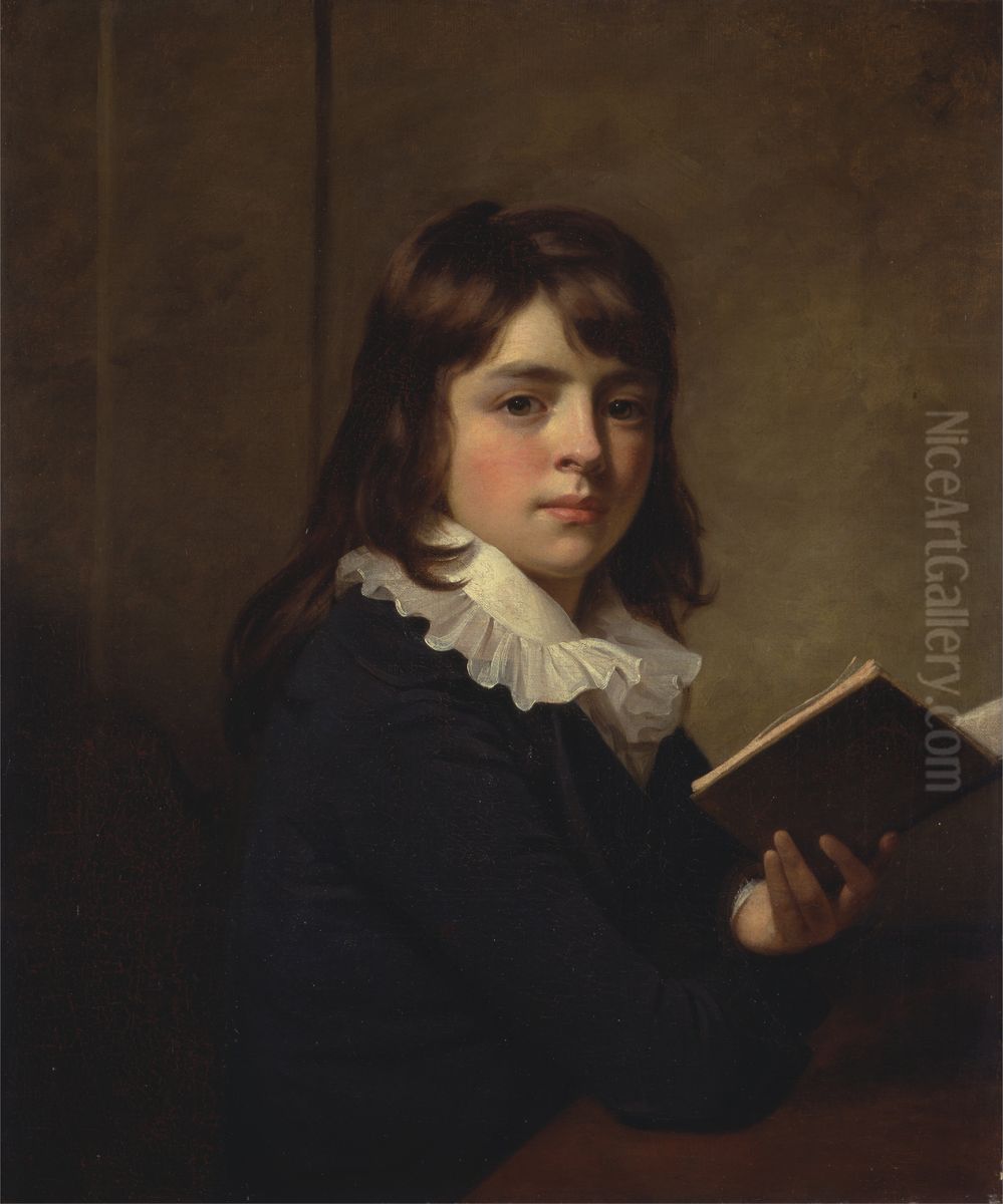 Portrait of a Boy Oil Painting by William Beechey
