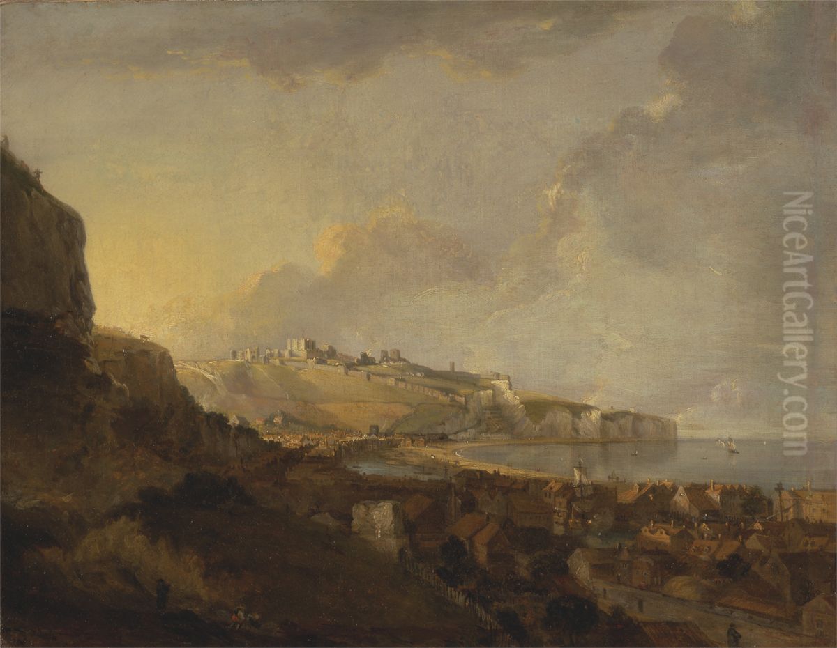 Dover Oil Painting by Richard Wilson