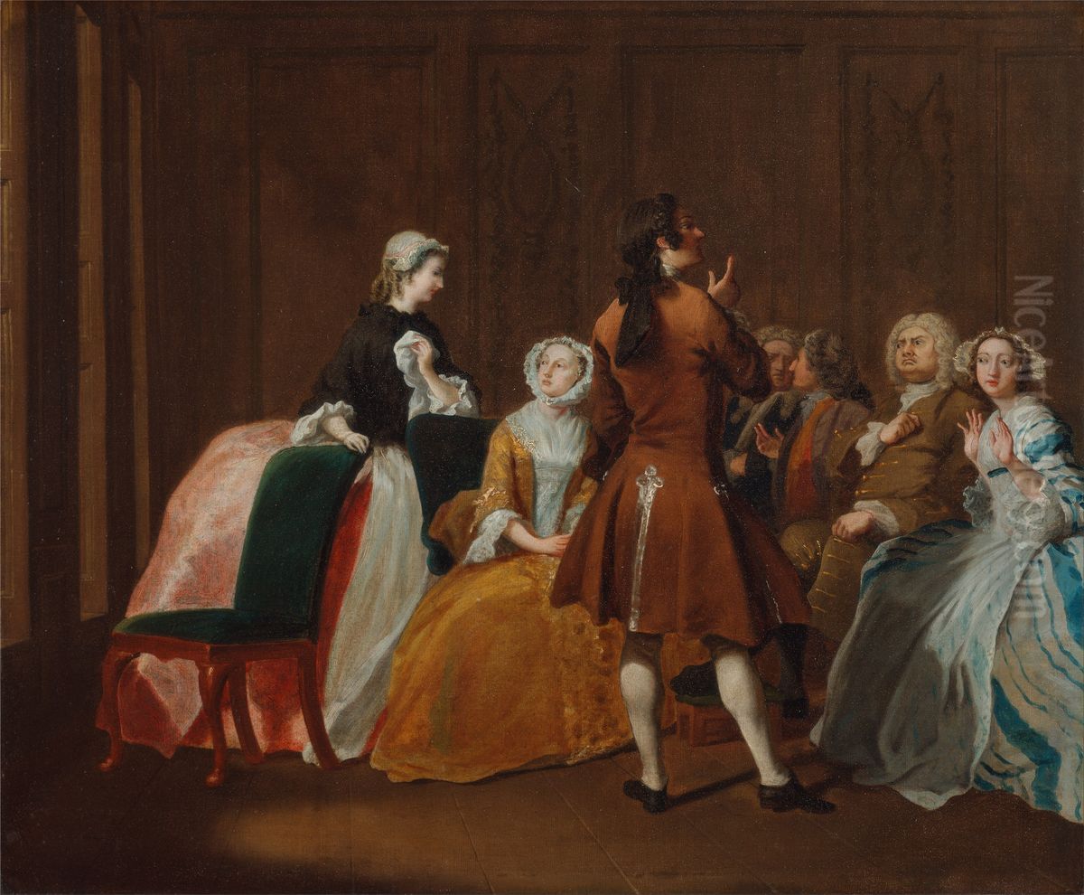 The Harlowe Family, from Samuel Richardson's 