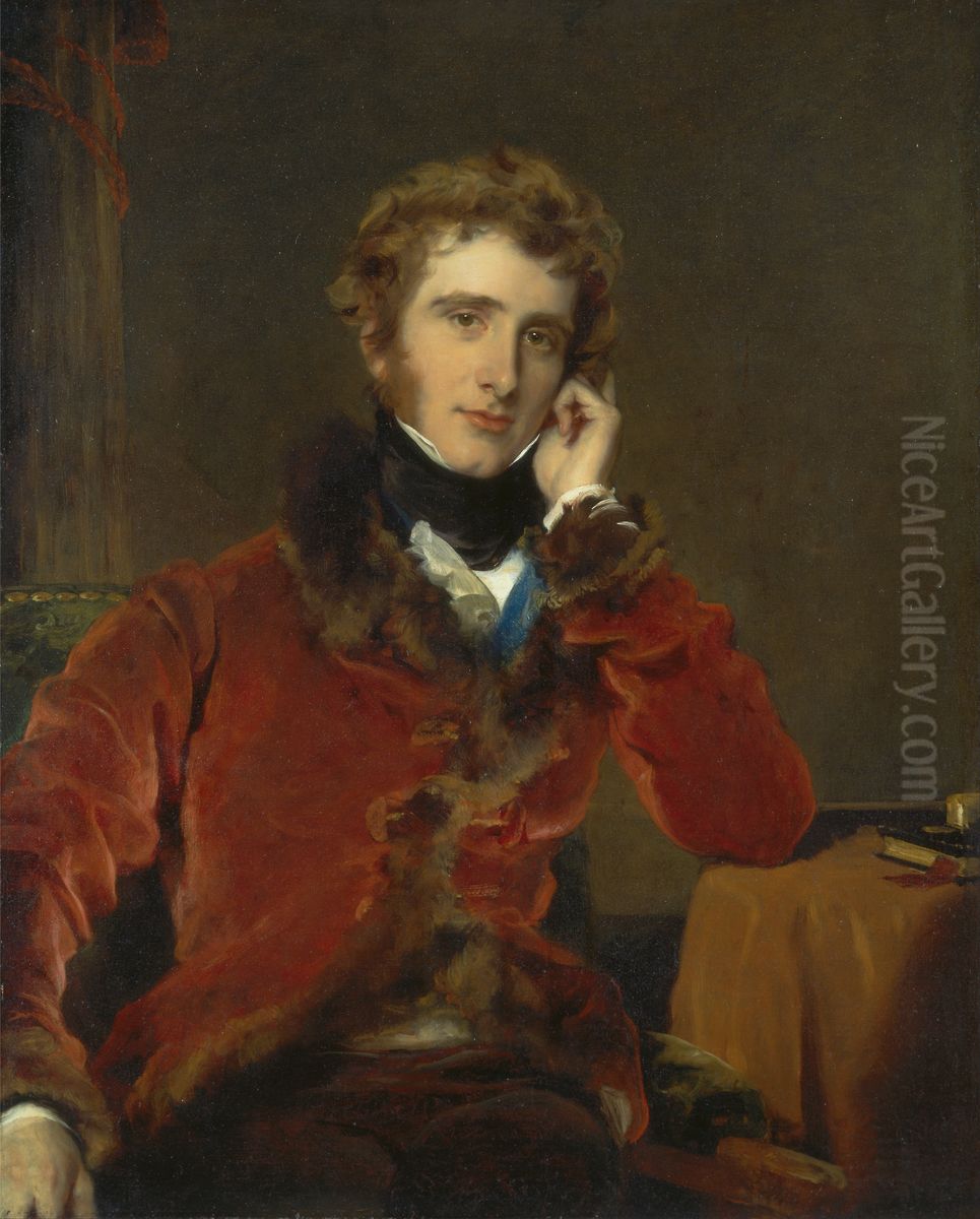 George James Welbore Agar-Ellis, later 1st Lord Dover Oil Painting by Thomas Lawrence