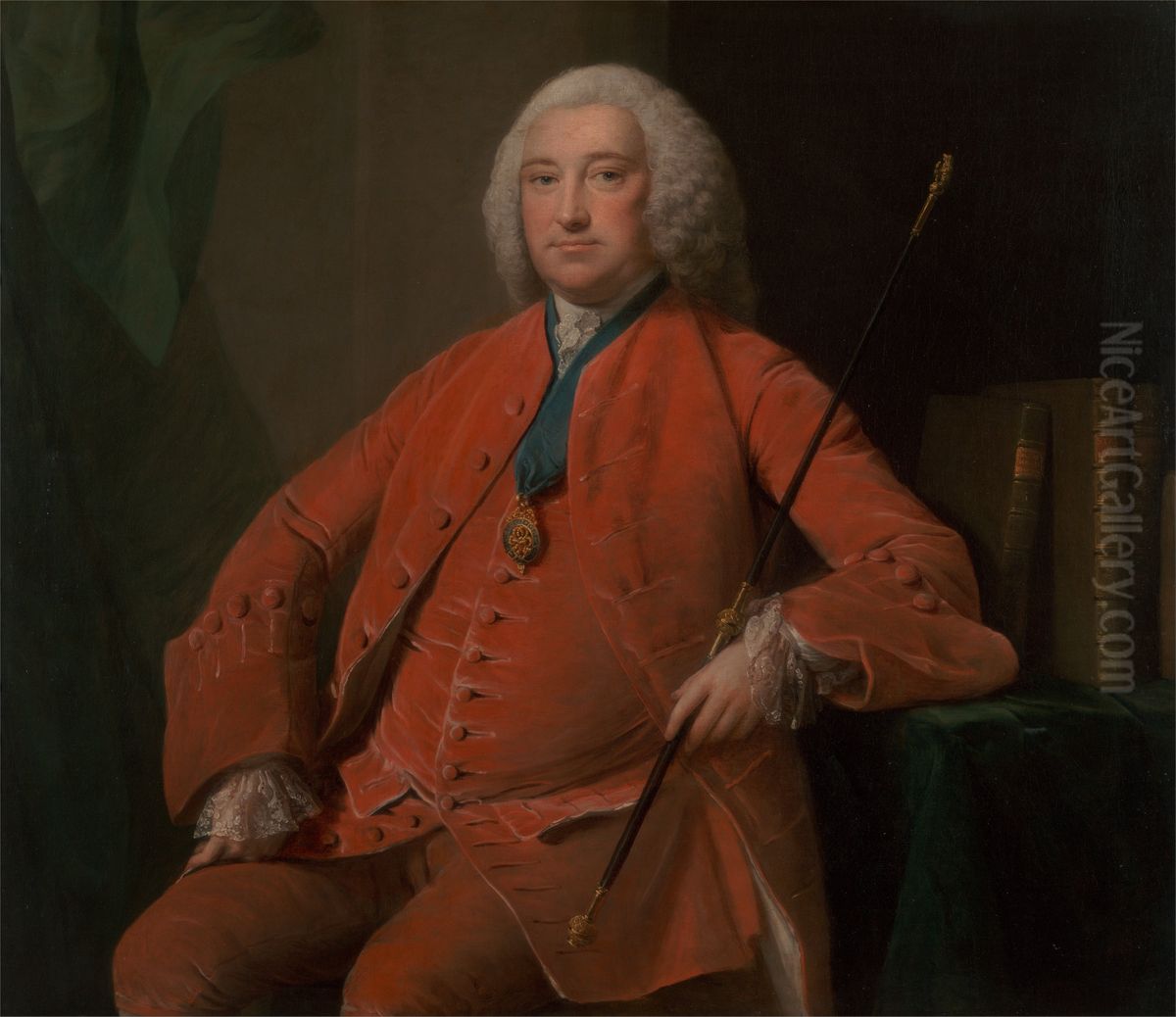 Henry Bellenden Oil Painting by Allan Ramsay