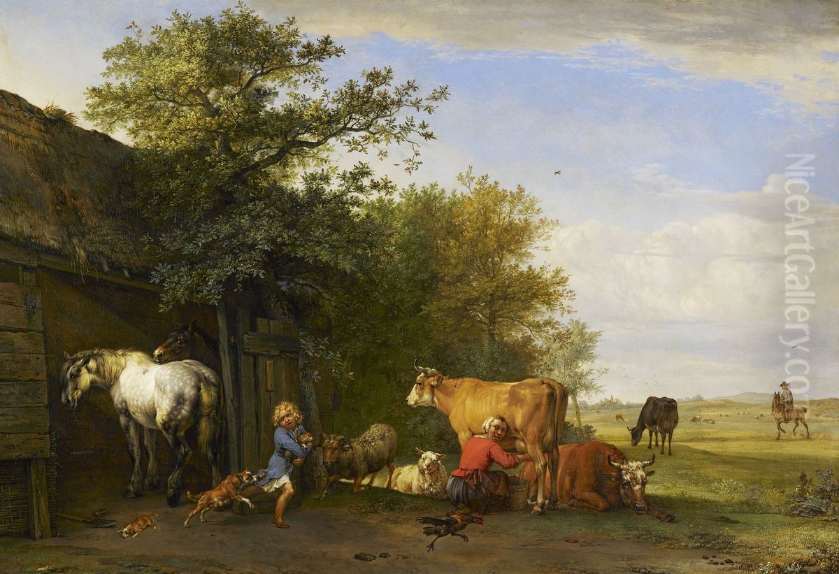 The Young Thief Oil Painting by Paulus Potter