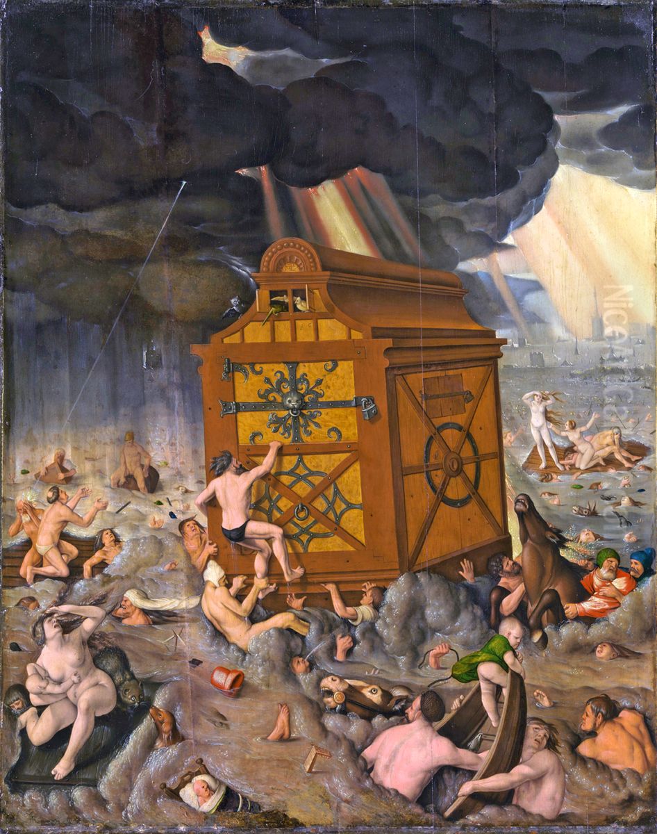 Die Sintflut Oil Painting by Hans Baldung Grien