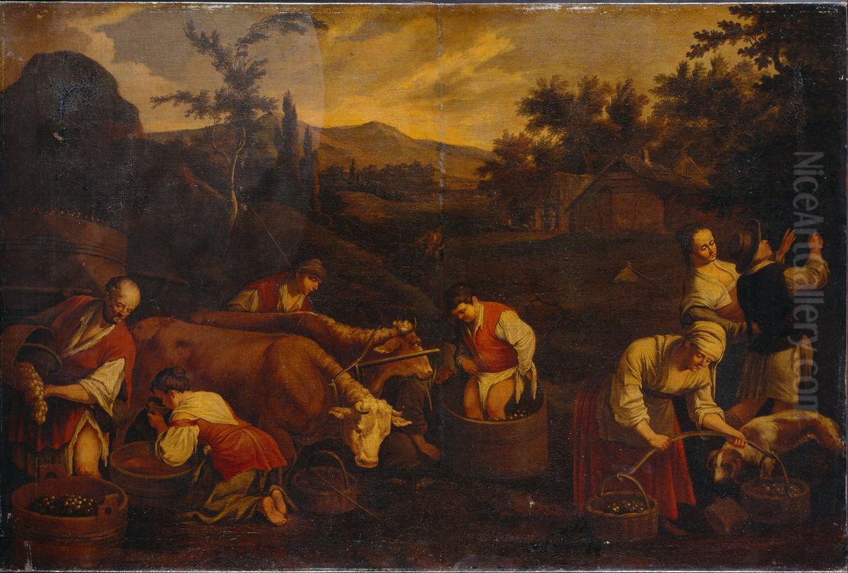 Autumn Oil Painting by Francesco Bassano the Younger