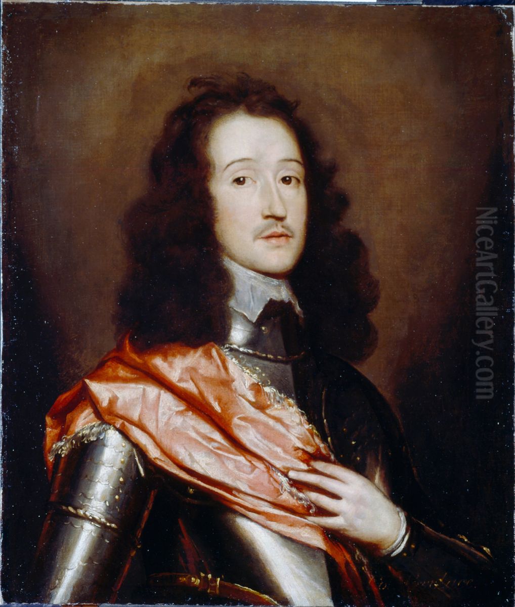 Richard Lovelace Oil Painting by William Dobson