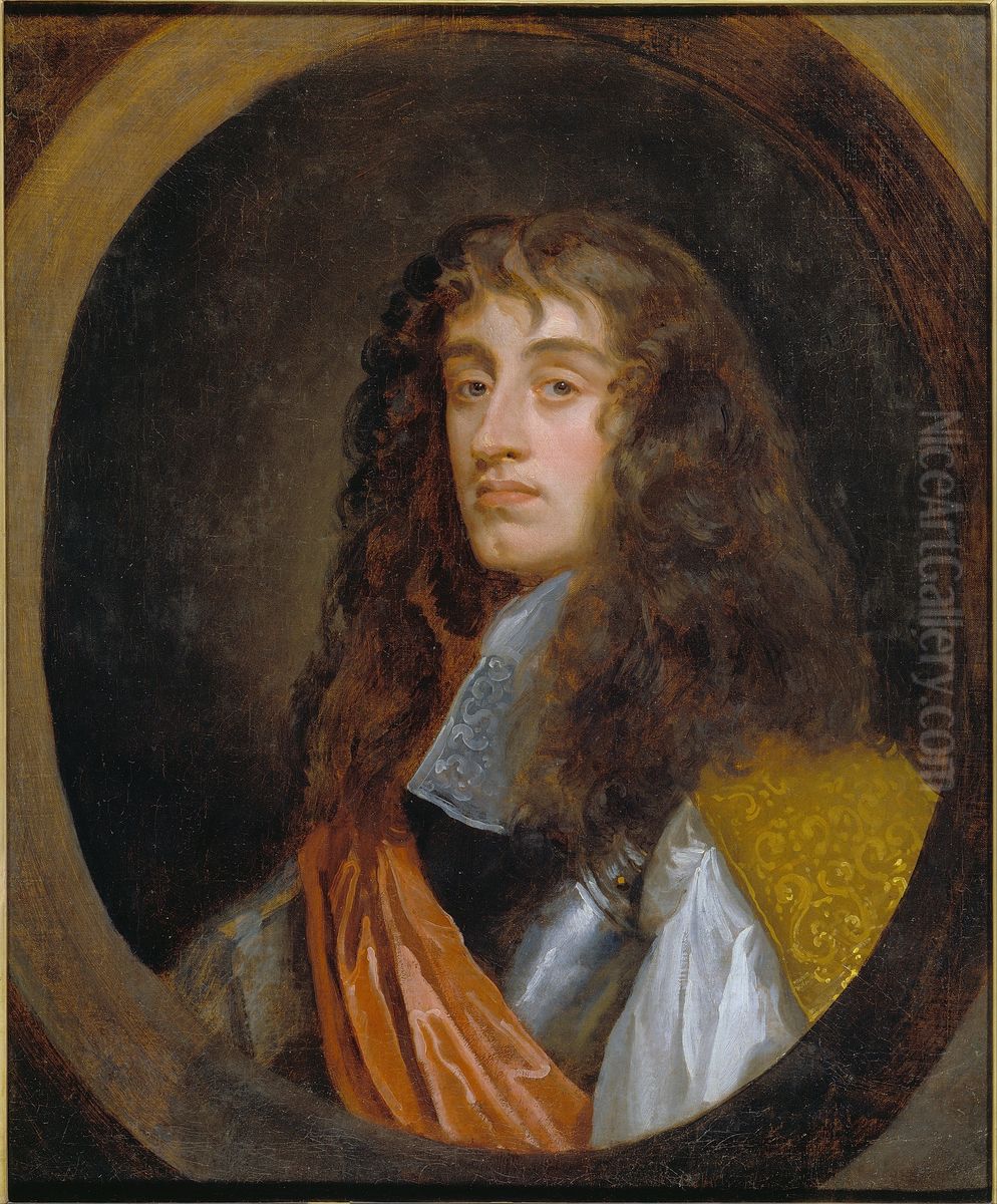 James II as Duke of York Oil Painting by John Greenhill
