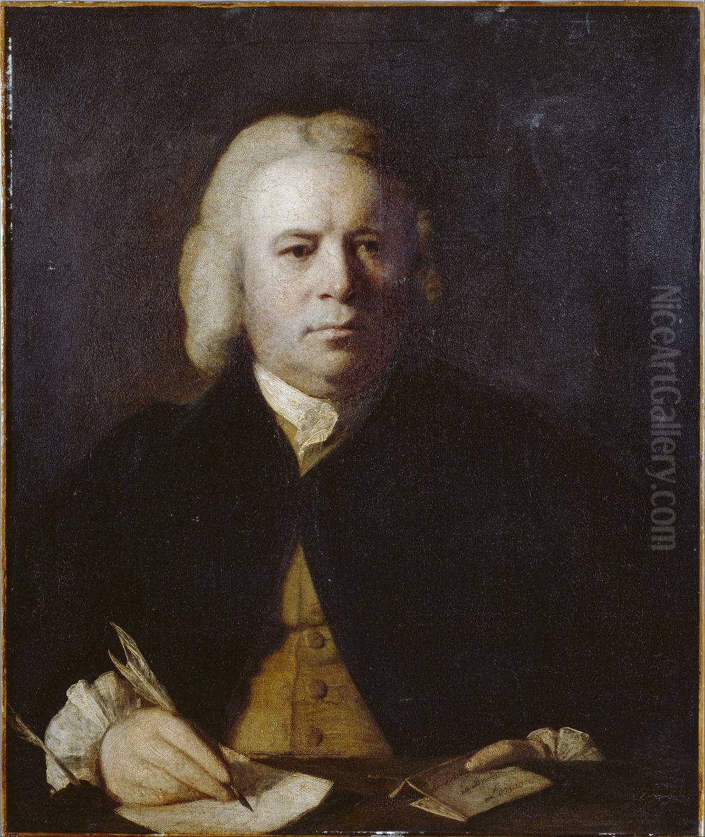 Robert Dodsley Oil Painting by Of Sir Joshua Reynolds