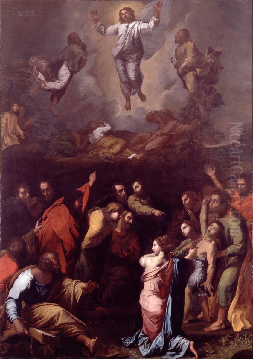The Transfiguration Oil Painting by Raphael