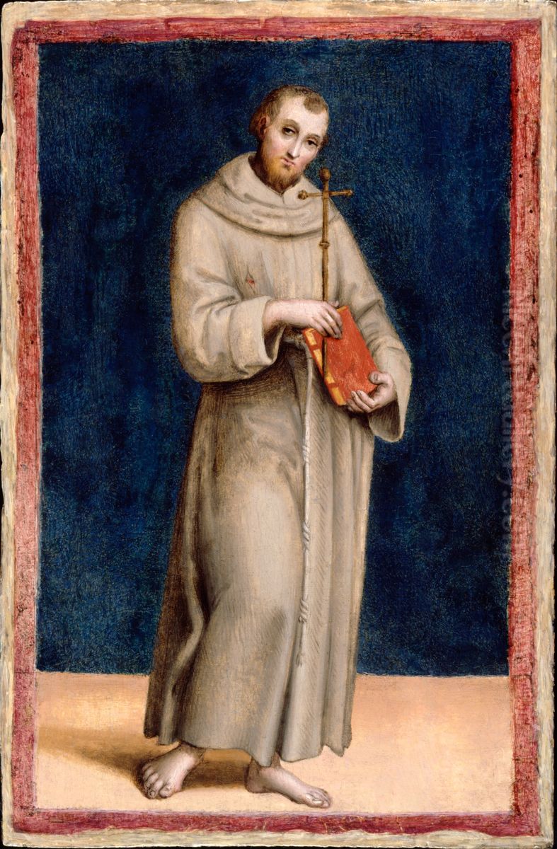 Saint Francis of Assisi Oil Painting by Raphael