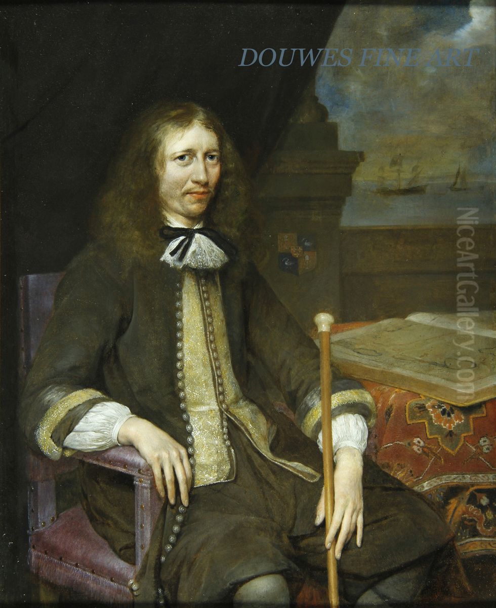 Portrait of Pieter de Graeff Oil Painting by Gerard Ter Borch