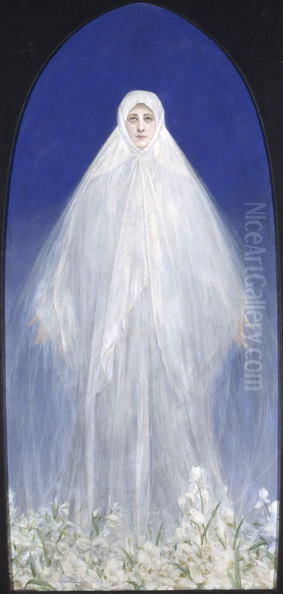 Purity Oil Painting by Antonio Fabres