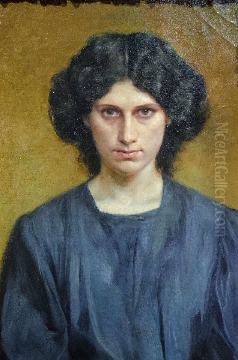 Laura Oil Painting by Antonio Fabres
