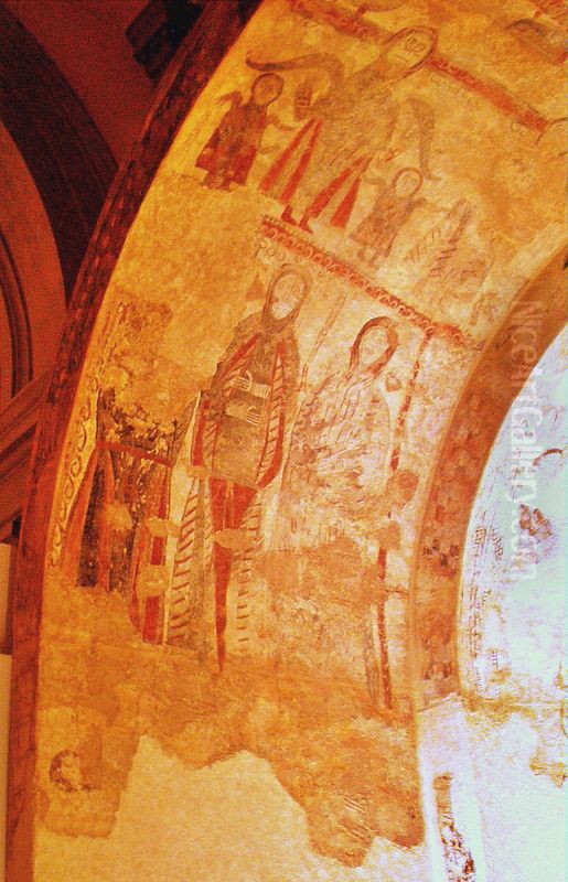 Absis de Marmellar (detall) Oil Painting by unknown