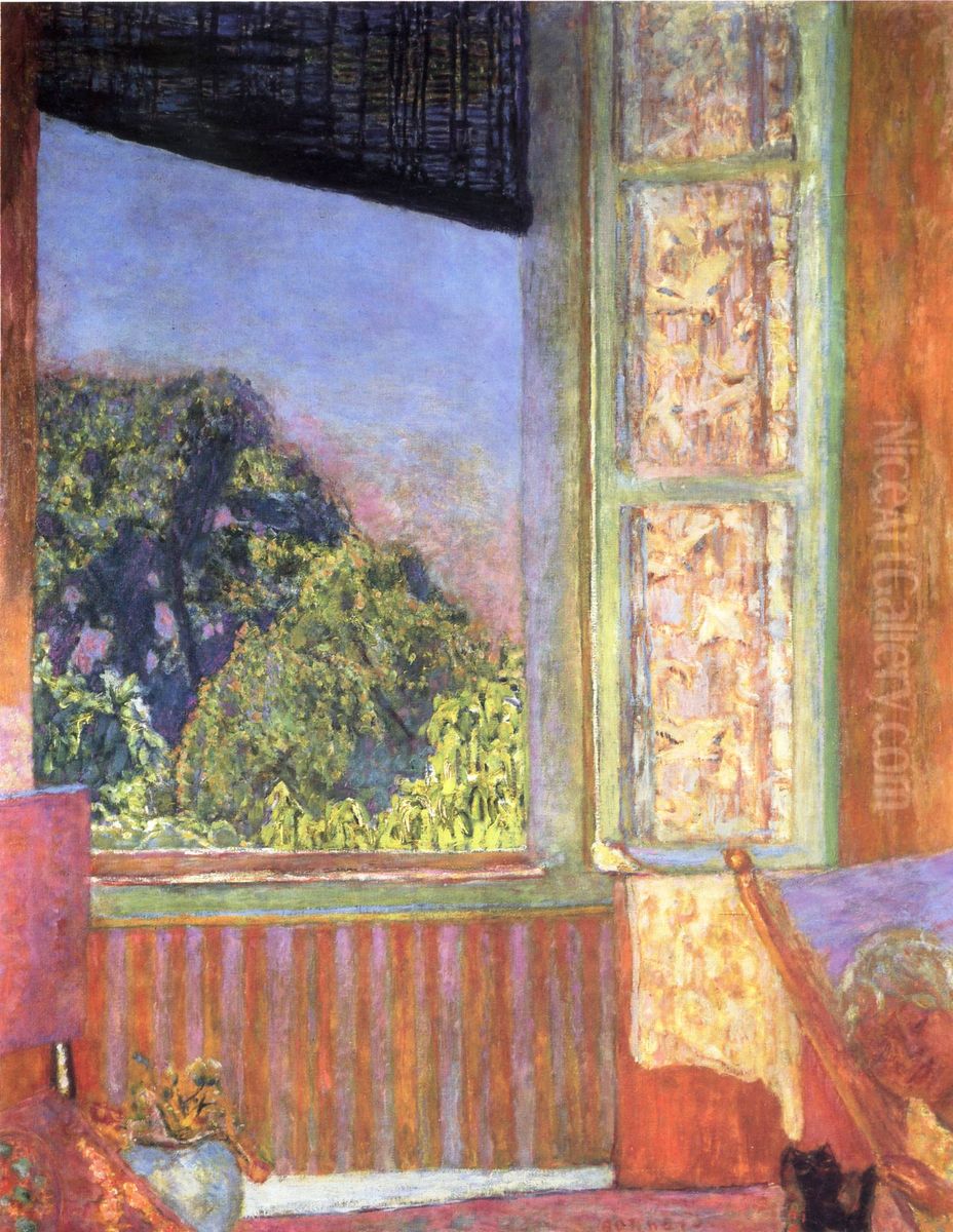 La fenetre ouverte Oil Painting by Pierre Bonnard