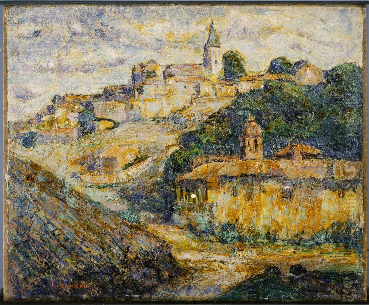 Twilight in Spain Oil Painting by Ernest Lawson