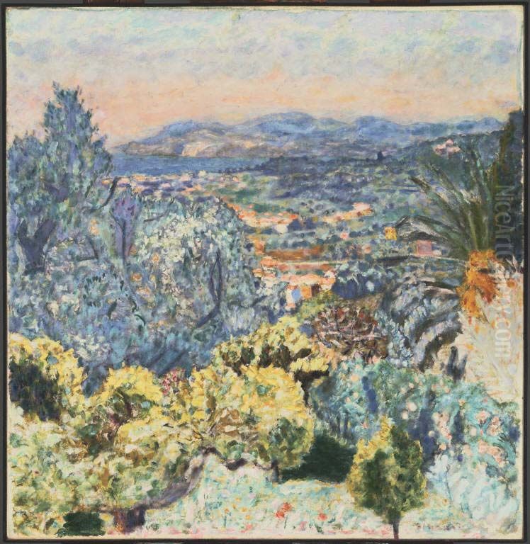La Cote d'Azur Oil Painting by Pierre Bonnard