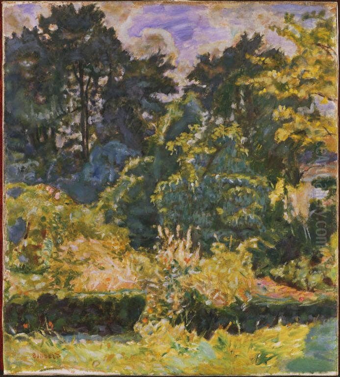 Woods in Summer Oil Painting by Pierre Bonnard