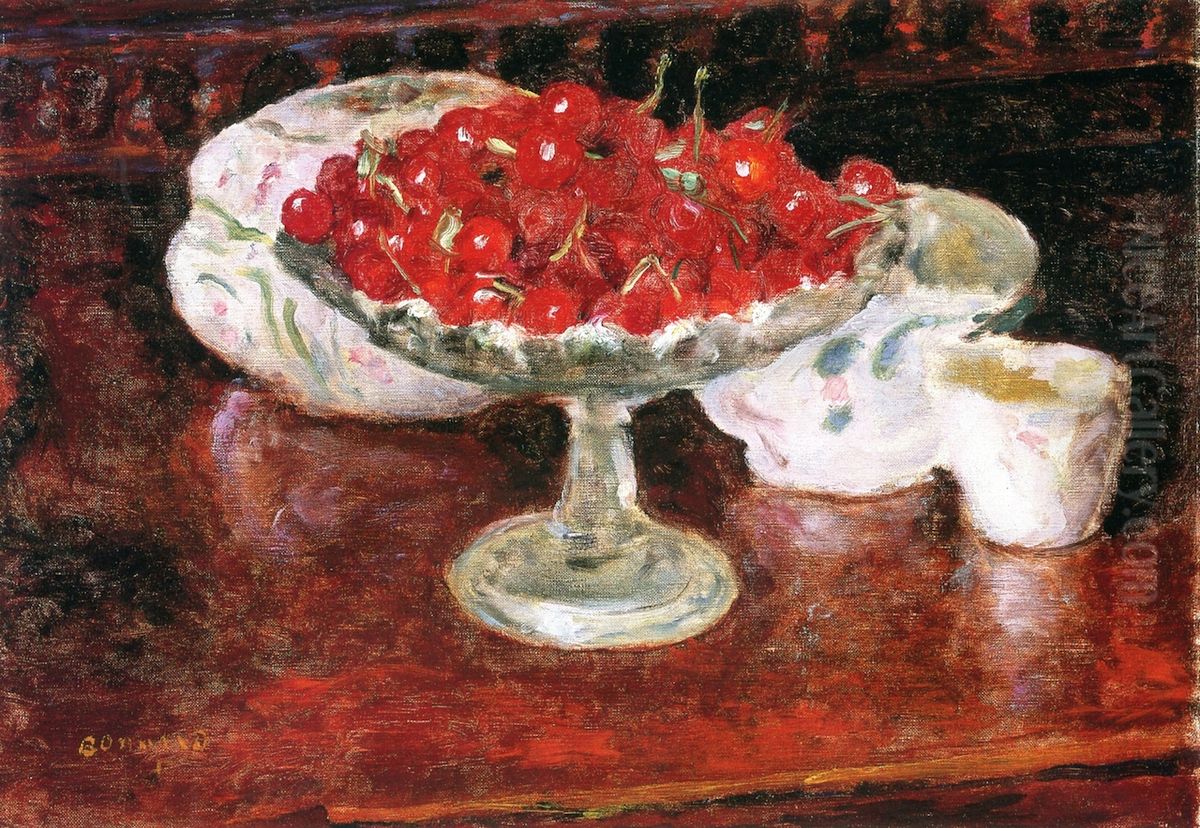 La coupe de cerise Oil Painting by Pierre Bonnard