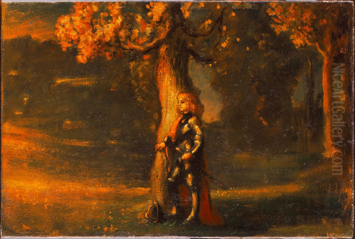 Visions of Glory Oil Painting by Arthur Bowen Davies