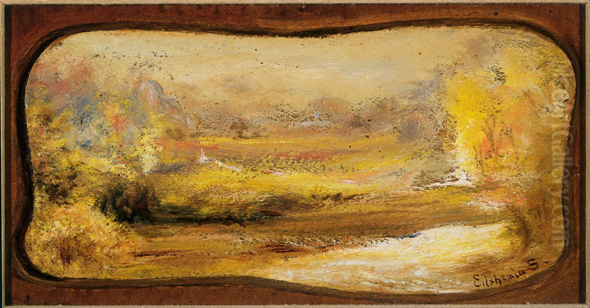 Summer Oil Painting by Louis Eilshemius