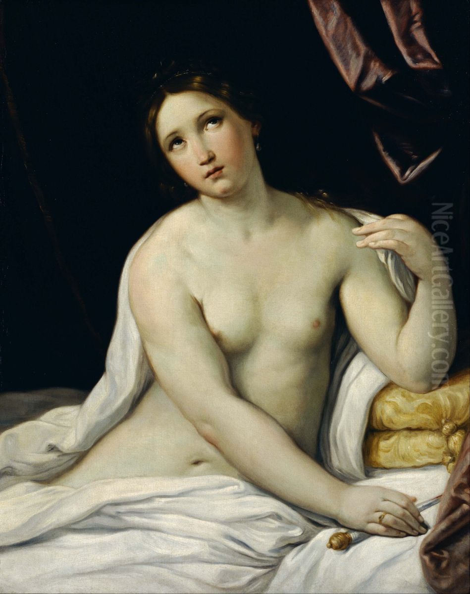 Lucretia Oil Painting by Guido Reni