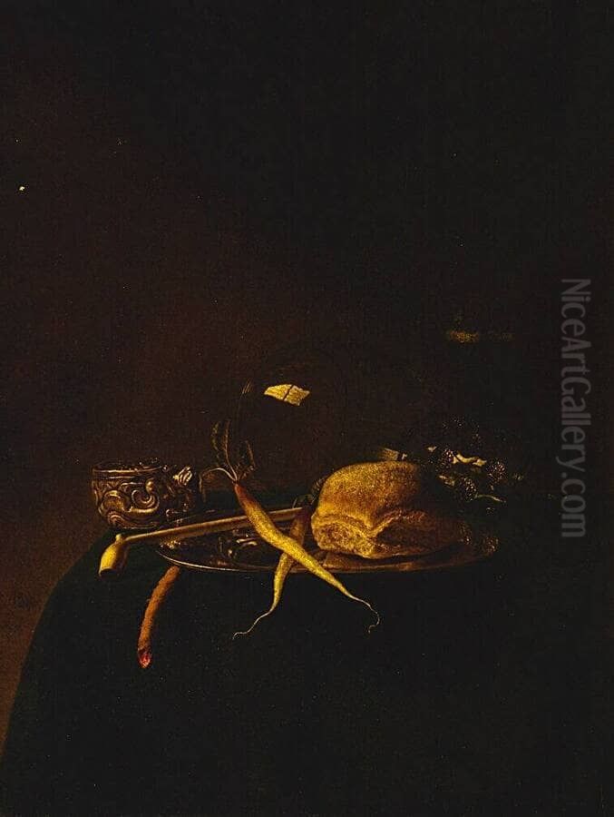 Still life Oil Painting by Pieter Van Den Bosch