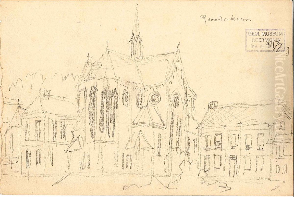 Raamsdonksveer Oil Painting by Atelier Cuypers-Stoltzenberg(fl. 1852-1947)