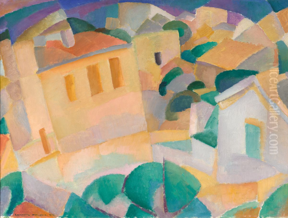 Mallorca, Terreno Oil Painting by Leo Gestel