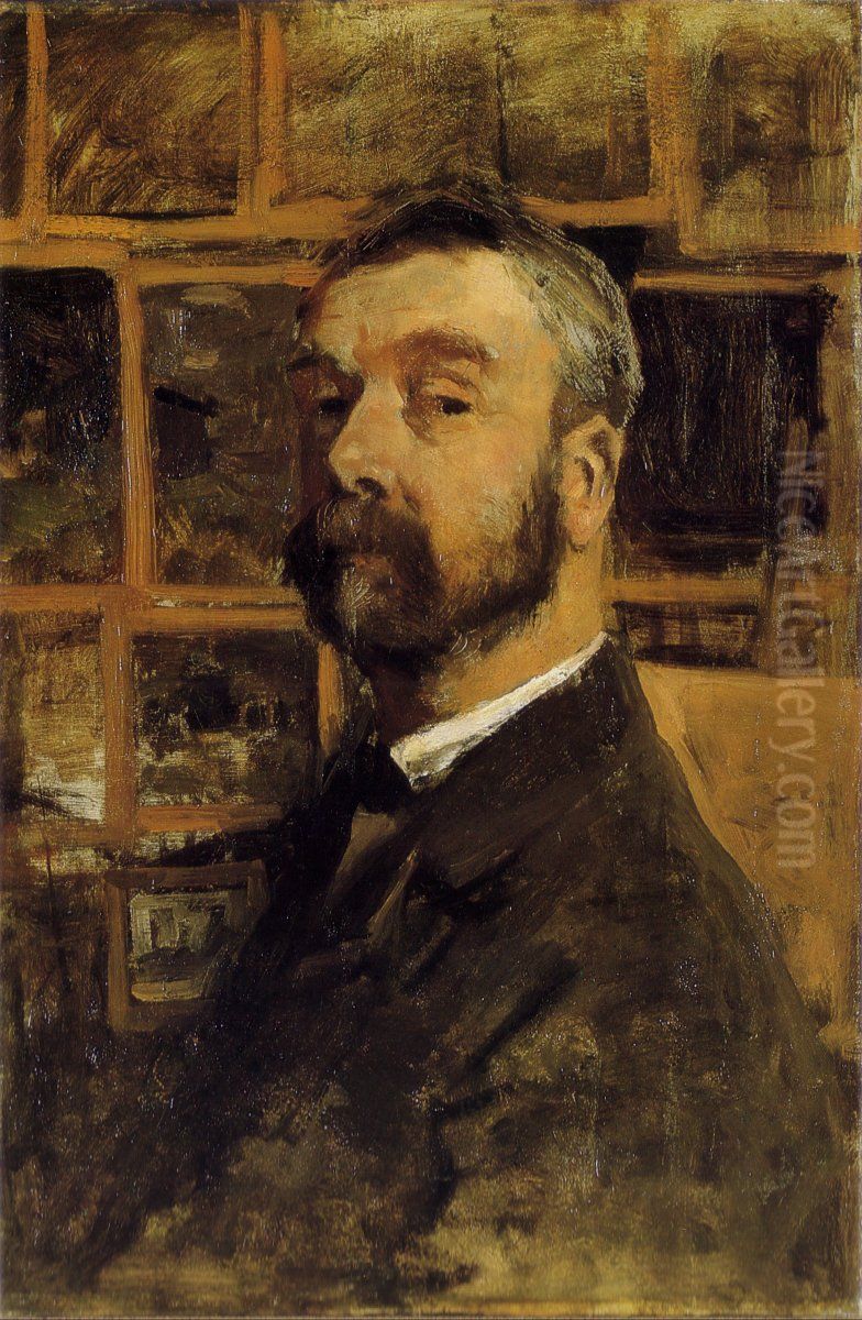 Self-portrait Oil Painting by Anton Mauve