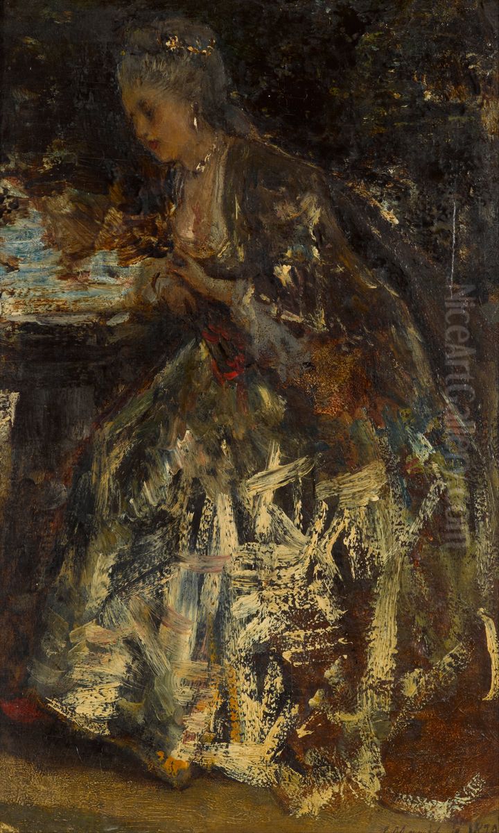 The little marquise Oil Painting by Jacob Maris