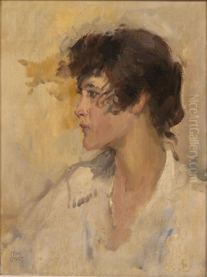 Junge Frau Oil Painting by Isaac Lazarus Israels