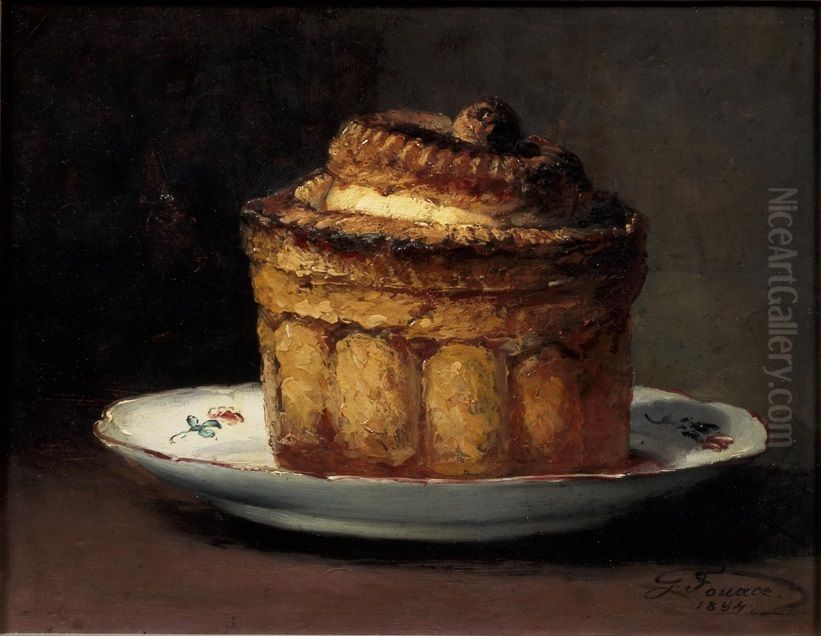Le pate en croute Oil Painting by Guillaume Fouace