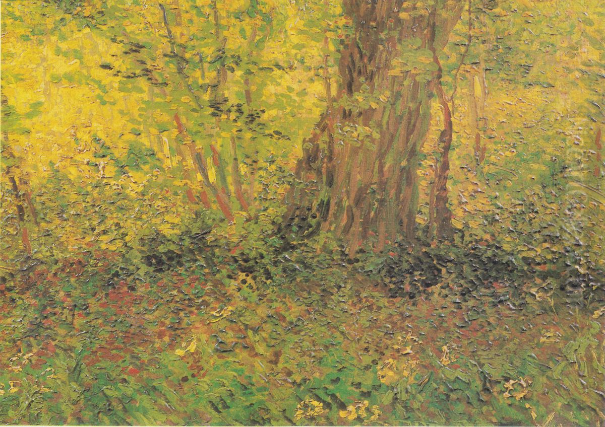 Unterholz Oil Painting by Vincent Van Gogh