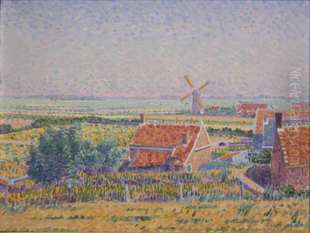 Zoutelande Oil Painting by Ferdinand Hart Nibbrig