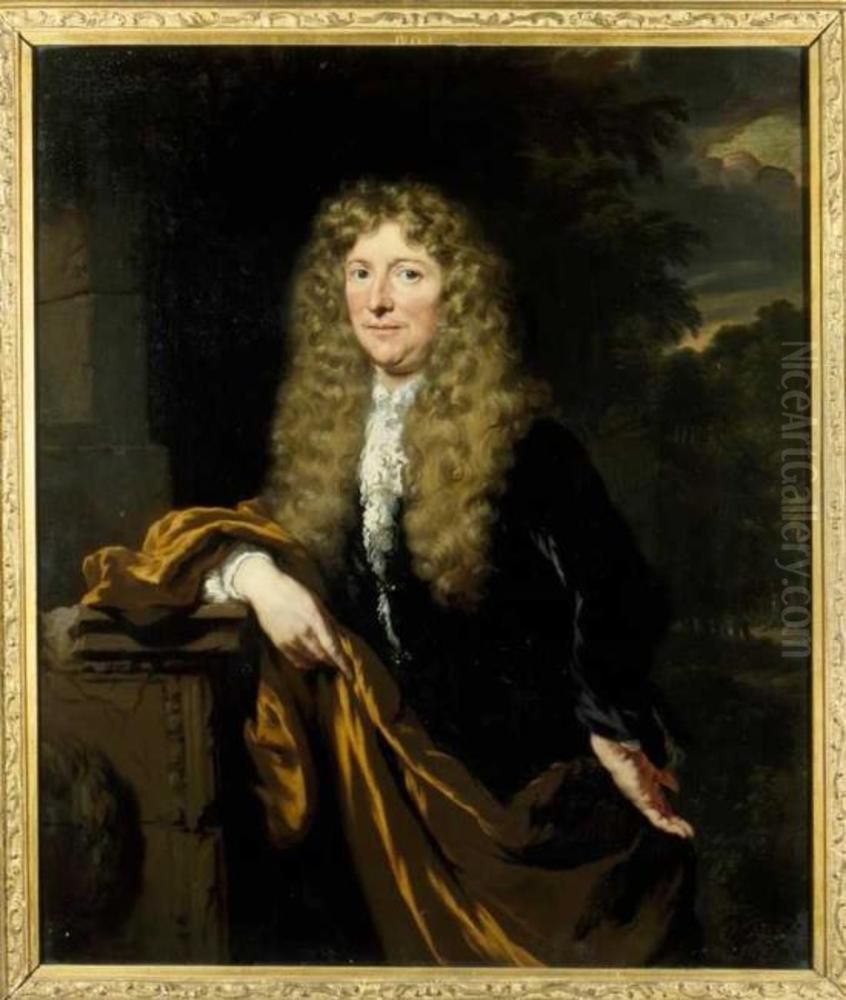 Portrait of Jacob Martens (1636-1693) Oil Painting by Nicolaes Maes
