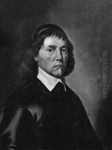 Portrait of a man Oil Painting by Jan Van Bijlert