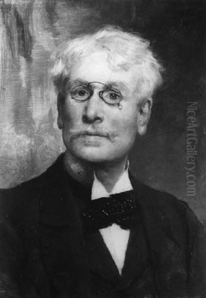 Zelfportret Oil Painting by Cecil van Haanen