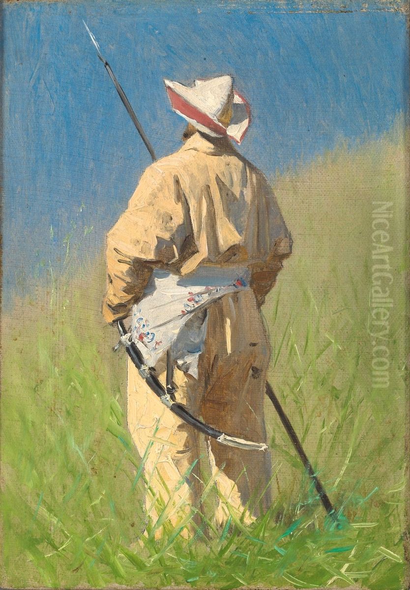 Kyrgyz Oil Painting by Vasily Vereshchagin