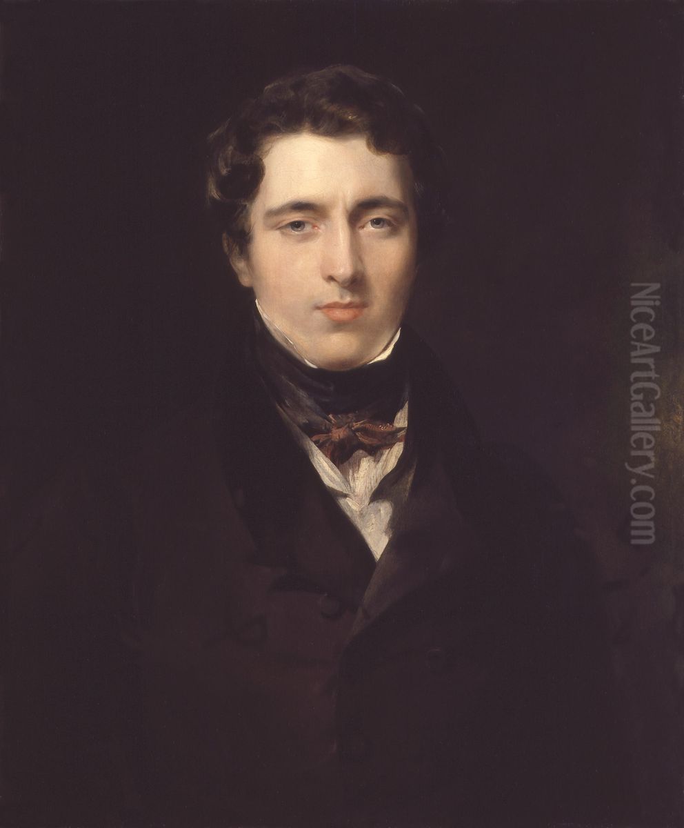 Portrait of Richard Parkes Bonington Oil Painting by Margaret Sarah Carpenter