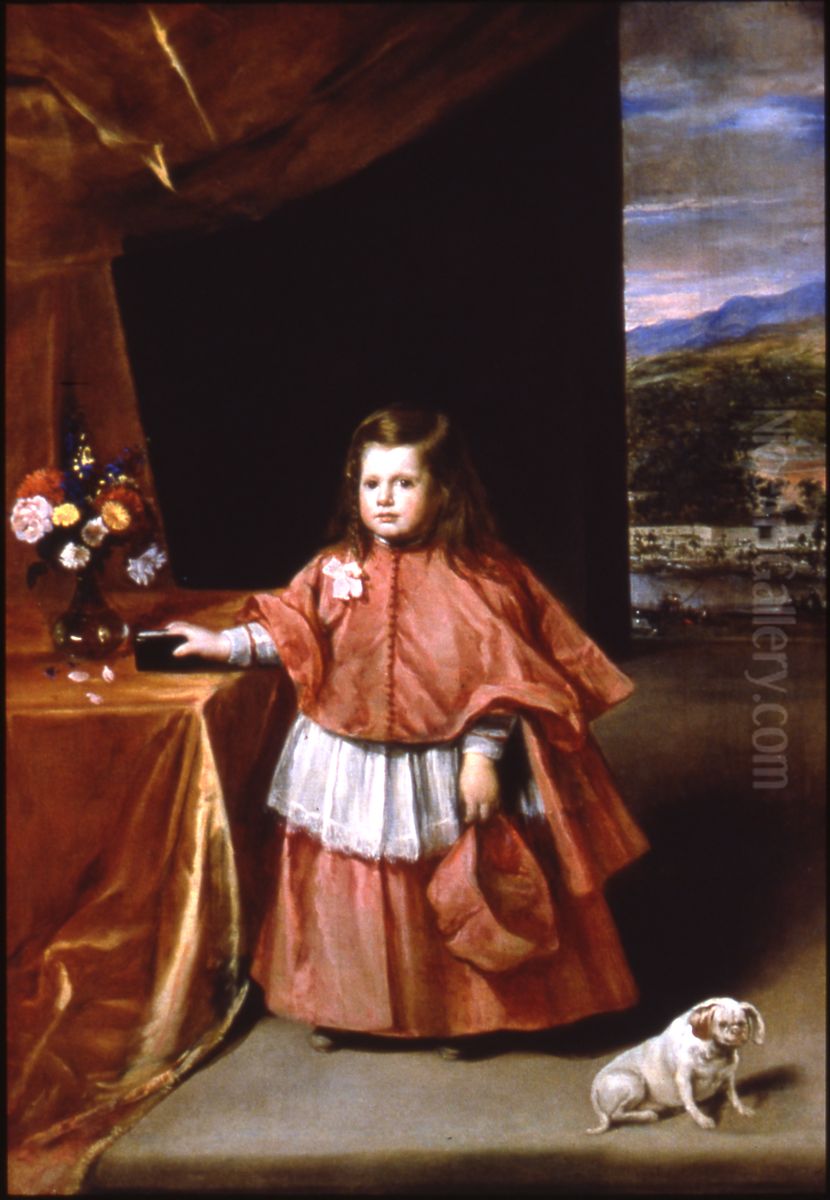 Enfant en tenue de choeur Oil Painting by Juan Bautista Martinez del Mazo