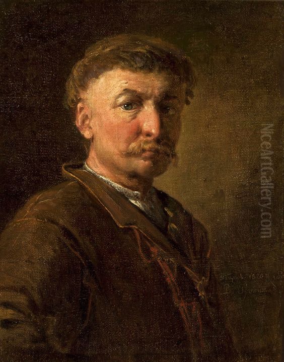 Portrait of an Ukrainian peasant. Oil Painting by Vasily Andreevich Tropinin